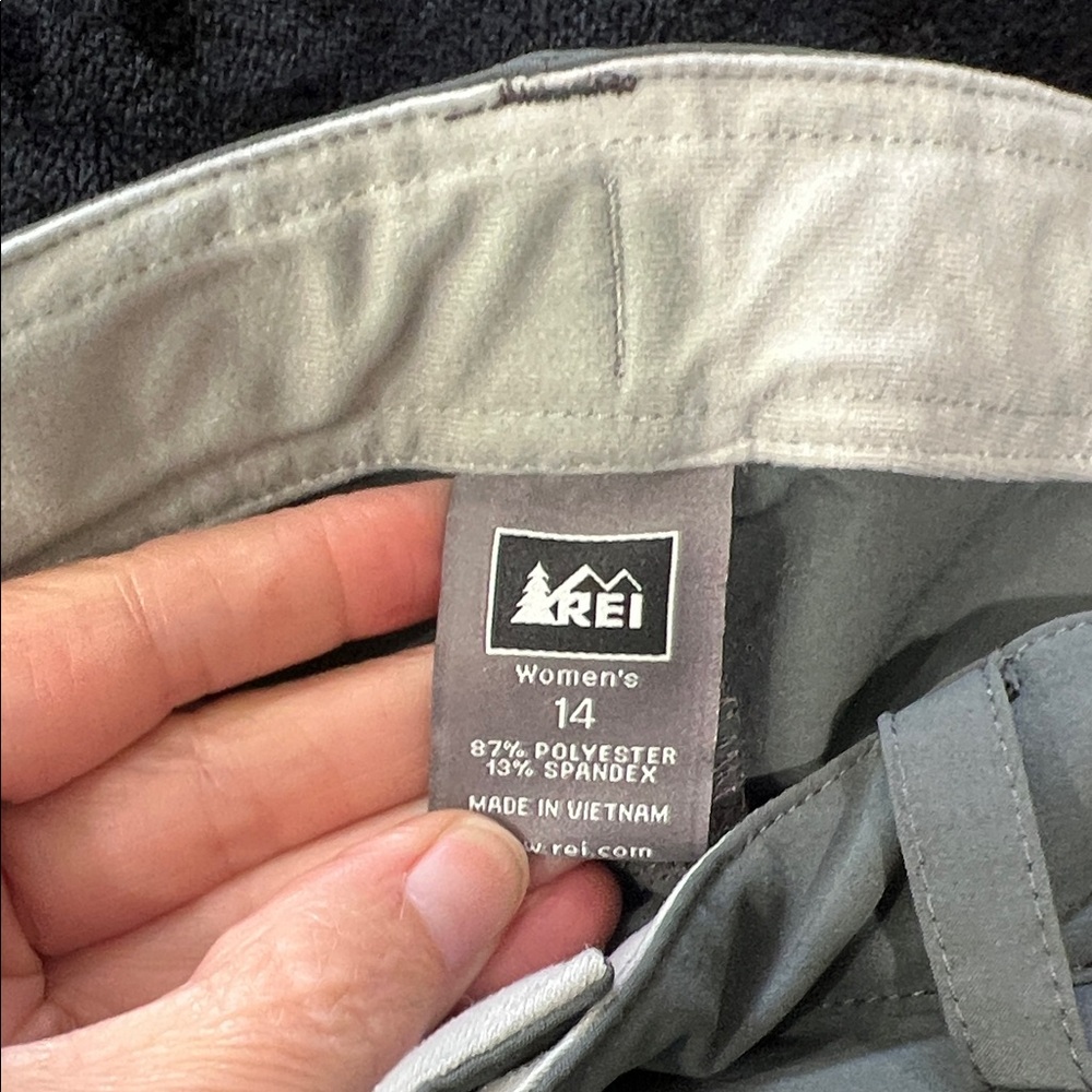 REI Trailmade Adjustable Hiking Pants Sz 14 - Picture 10 of 13